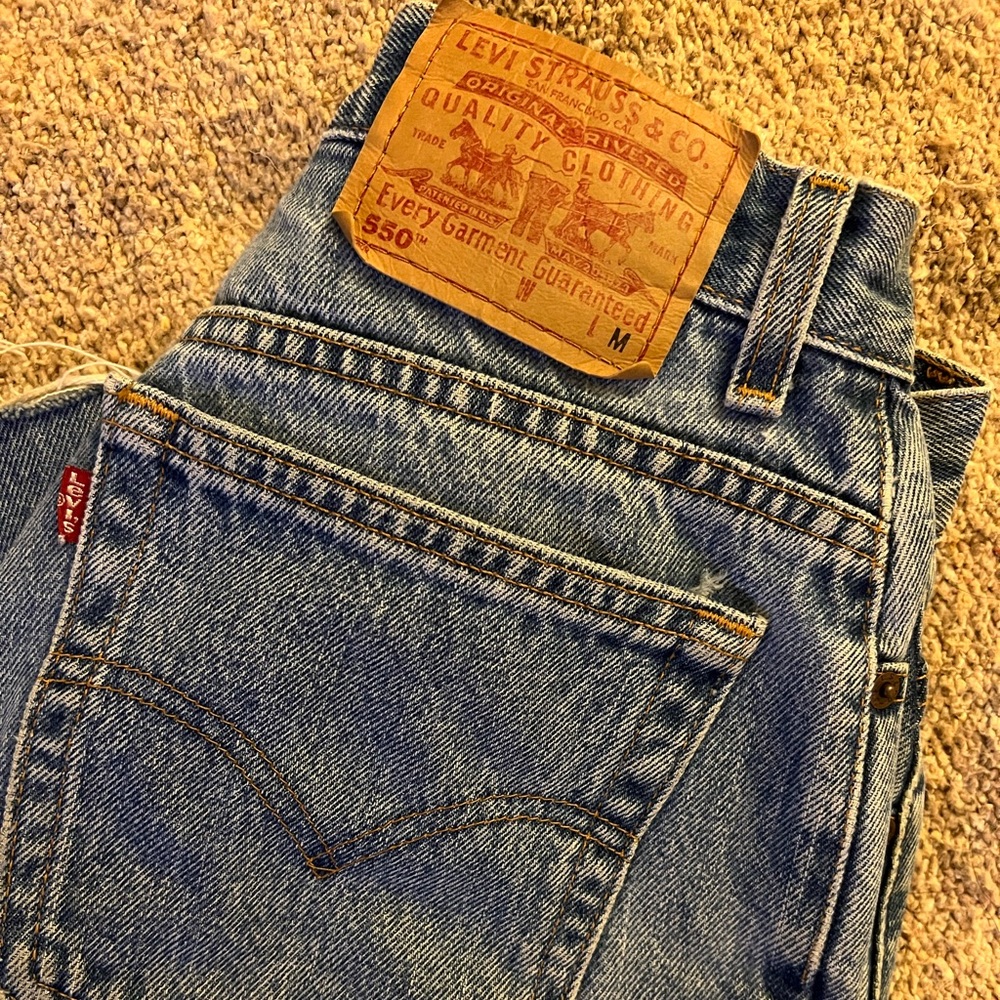 550 Levi’s Straight Leg Denim